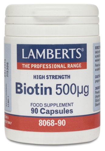 Biotine 500 mg biotine per capsule 90 capsules