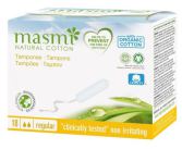 Biologische katoenen tampons zonder applicator Regular 18 Units