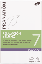 Oleocaps 7 Slaap en stress 30 capsules