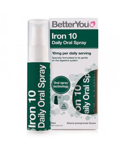 Iron 10 Daily Oral Spray 10 mg Granaatappel 25 ml