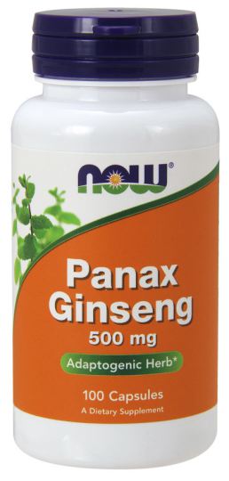 Panax Ginseng 500 mg capsules