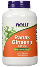 Panax Ginseng 500 mg capsules