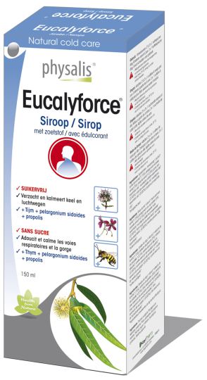 Eucalyforce suikervrije siroop 150 ml