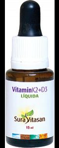 Vitamine K2 + D3 15 ml