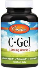 C-Gel Natuurlijke Vitamine C 1000 mg 100 Perls