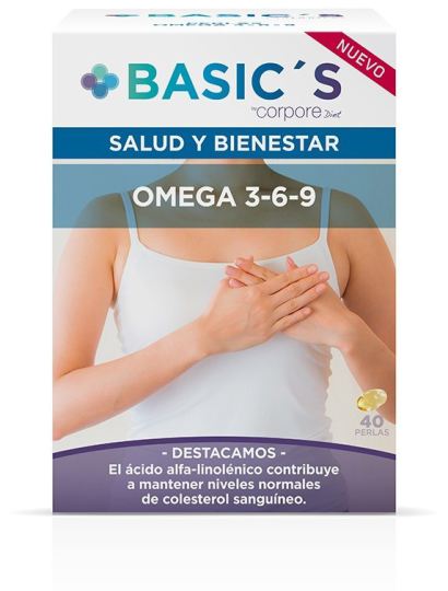 Omega 3-6-9 40 parels