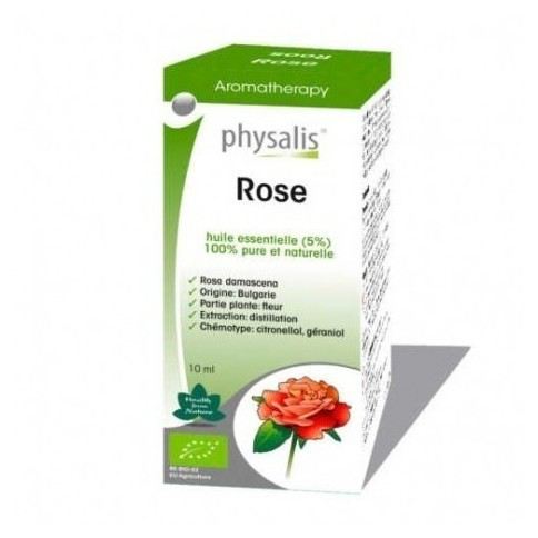 Rozen etherische olie biologisch 5% 10 ml