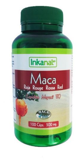 Biologische rode maca 100x500 mg