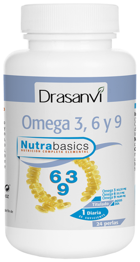 Nutrabasic Omega 3, 6 en 9, 24 parels