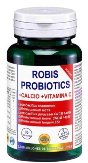 Probiotica + calcium + vitamine C 30 capsules