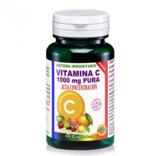 Pure vitamine C 40 capsules