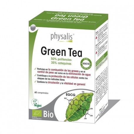 Groene thee Bio 60 tabletten