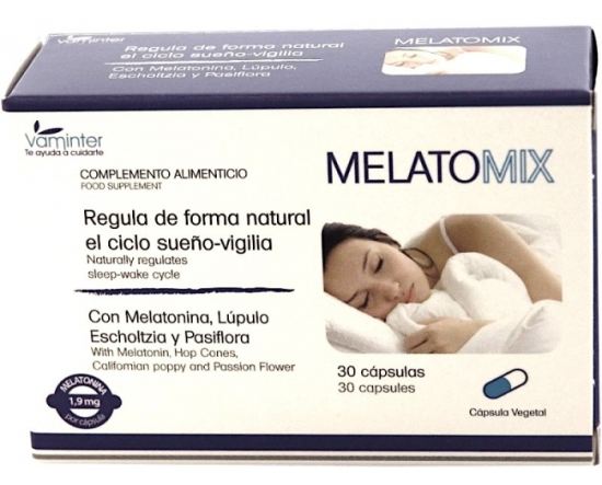 Melatomix 30 capsules 1 mg