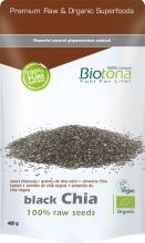 Black Chia zaden Raw Bio 400 gr