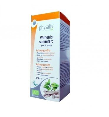 Physalis Withania somnifera Ashwagandha bio ext 100 ml