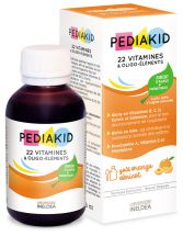 Pediakid 22 Vitaminen + Spoorelementen 250 ml