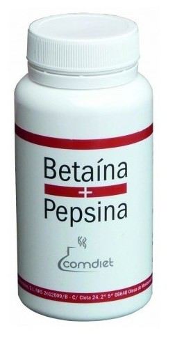 Betaïne + Pepsine 550 60 capsules