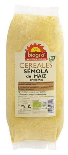 Biologische Polenta Corn Semolina 500 gr