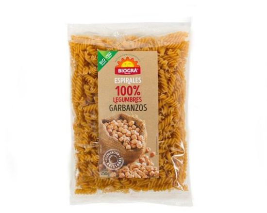 Bio Spiraal van Kikkererwten 250 gr