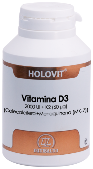 Holovit Vitamine D3 2000 IE + K2 60 ág 180 Cap