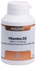 Holovit Vitamine D3 2000 IE + K2 60 ág 180 Cap