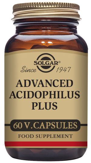 Geavanceerde Acidophilus Plus plantaardige capsules