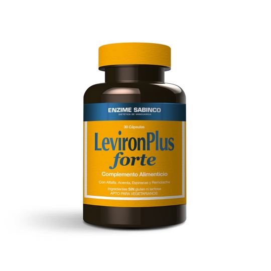 Leviron Plus Forte 30 capsules van plantaardige oorsprong