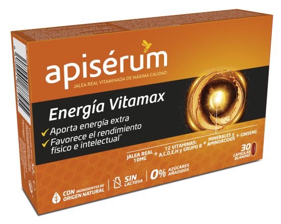 Apiserum Energia Vitamax 30 capsules