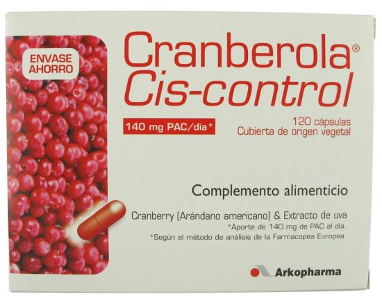 Cranberola Cis-Control 140 mg 120 capsules