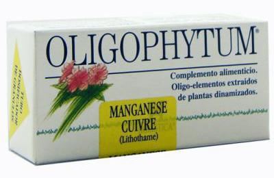 Koperen mangaan Oligophytum (H17 Mcu) Litotama 100 Microcompressie