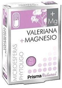 Prisma Natural Prisma Microbolletjes valeriaan + magnesium 30 capsules