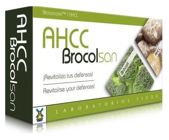 AHCC brocolsan 60 capsules