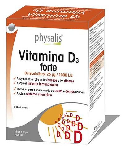 Vitamine D3 Forte 100 capsules