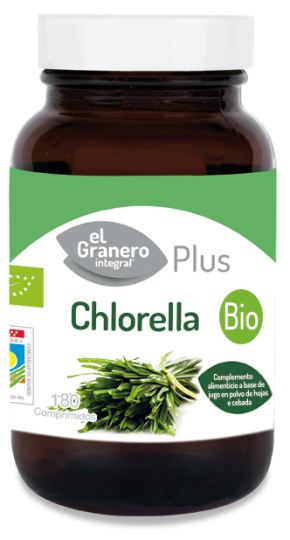 Chlorella bio 180 tabletten 400 milligram