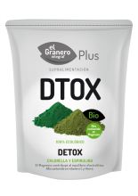 Detox met spirulina en chlorella 200 gram