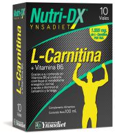 Ynsadiet L-Carnitine Vitamine B6 10 injectieflacons (vitamines &amp; supplementen, aminozuren)