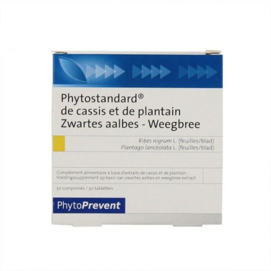 Phytostandard casis llanten 30 tabletten voedingssupplement