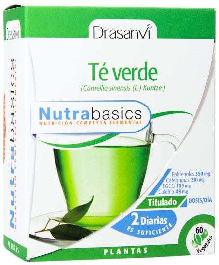 Groene Thee 60 Capsules Nutrazasicos