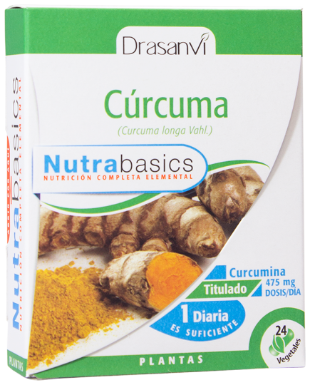 Kurkuma 24 capsules Nutrabasicos