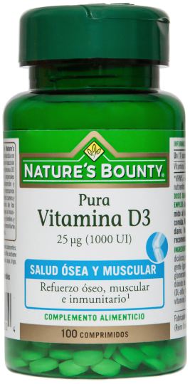 Vitamine D3 25 Mcg 1000 Ui 100 tabletten