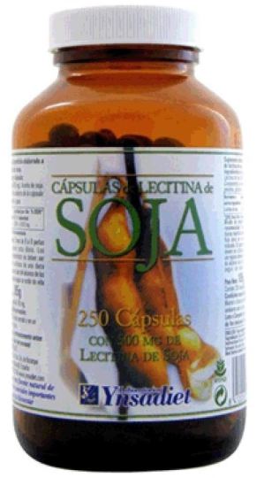 Soja Lecithine 250 parels 500 mg cholesterol