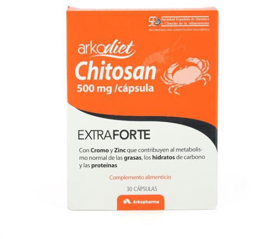 Chitosan Extra Forte 500 mg capsules