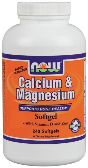 Calcium &amp; Magnesium 240 Softgels