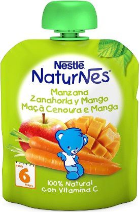 Zak Naturnes Appel Wortel Mango 6 Maanden 90gr