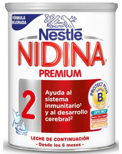 Vervolgmelk Nidina 2 Premium 800 gr