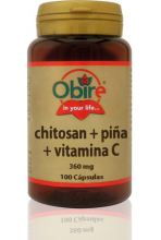 Chitosan + Ananas + Vitamine C 100 capsules