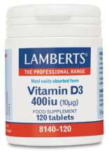 Vitamine D 400iu (10 µg) 120 tabletten