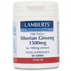 Siberische Ginseng 1500 mg 60 tabletten