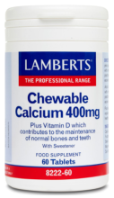 Te kauwen calcium 400 mg