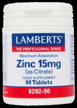 Zink 90 tabletten 15 mg